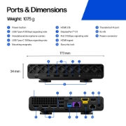 Afbeeldingen van HP Poly Studio 7 Room Compute met Zoom Rooms