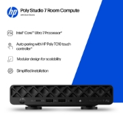Afbeeldingen van HP Poly Studio 7 Room Compute met Zoom Rooms